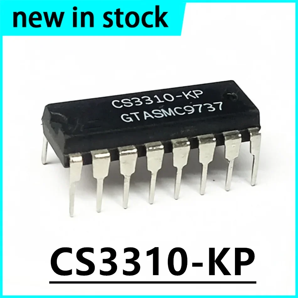 1PCS NEW CS3310-KP CS3310 Direct Insertion DIP-16 Stereo Digital Volume Control Chip IC in Stock