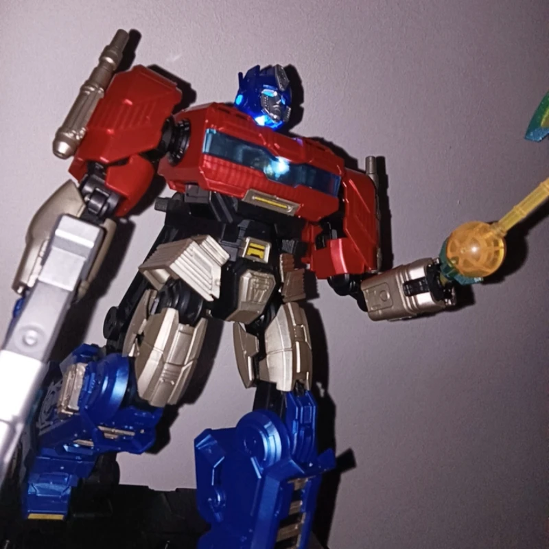 Original Blokees Transformers One Action Edition Optimus Prime Orion Pax éclairage assemblé figurines d'action modèle mobile jouet