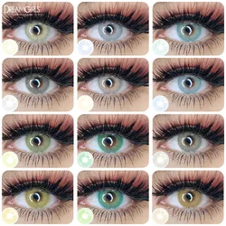 Two-Piece Beauty Color Contact Lenses For Eyes Color Lens Eyes Natural Eye Color Lens Aesthetic Lenses Color Lenses For Eyes