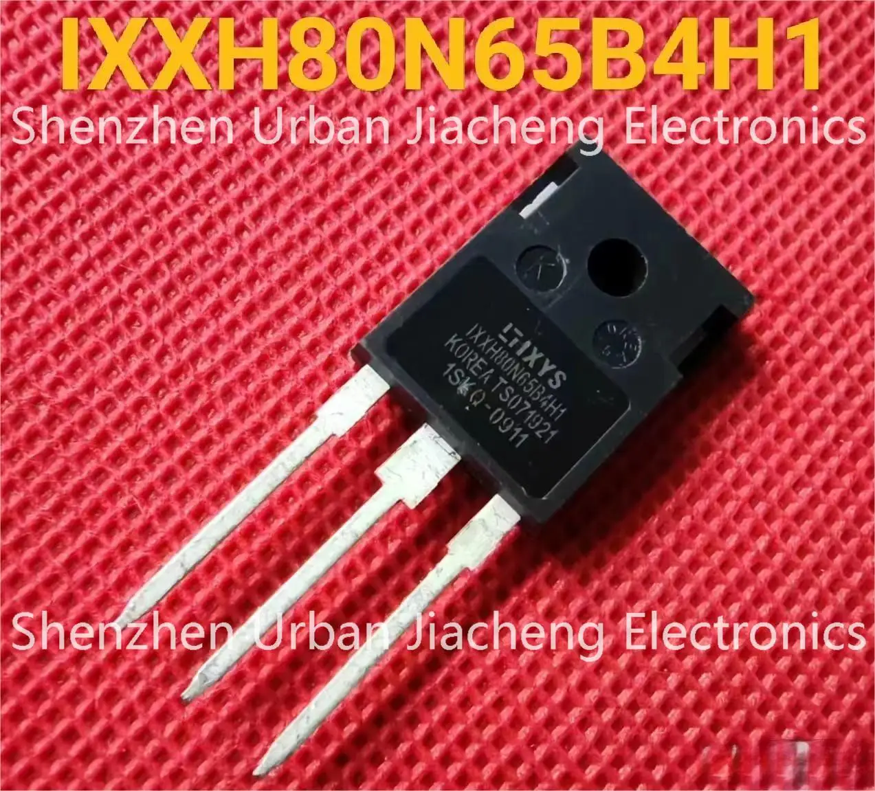 

2PCS IXXH80N65B4H1 IXXH80N65 IGBT TO-247 80A 650V Imported Original Best Quality In Stock Free shipping