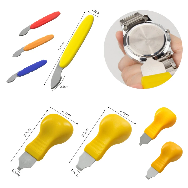 متعددة الوظائف ساعة سكين المتطفلين ، الفولاذ المقاوم للصدأ ، مزيل الغطاء الخلفي ، وفتحة حافظة للمكسرات ، قشرة صلبة ، أداة إصلاح الساعة