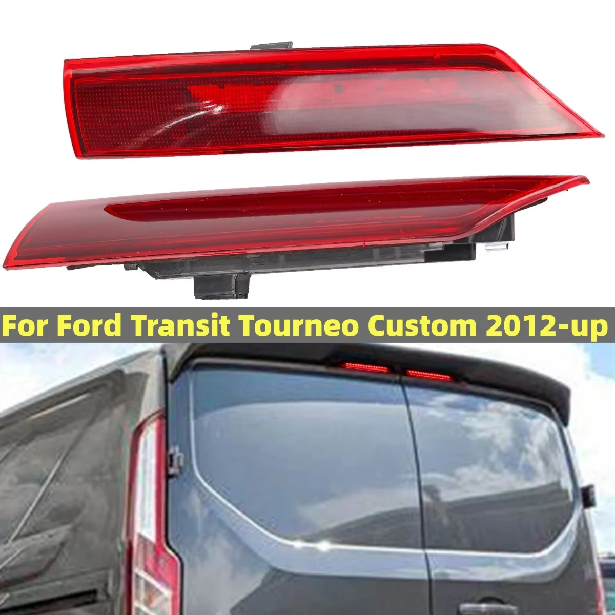 Car LED Third Brake Light Stop Light Lamp GK21-13N408-AB GK21-13N408-BB For Ford Transit Tourneo Custom 2012-up