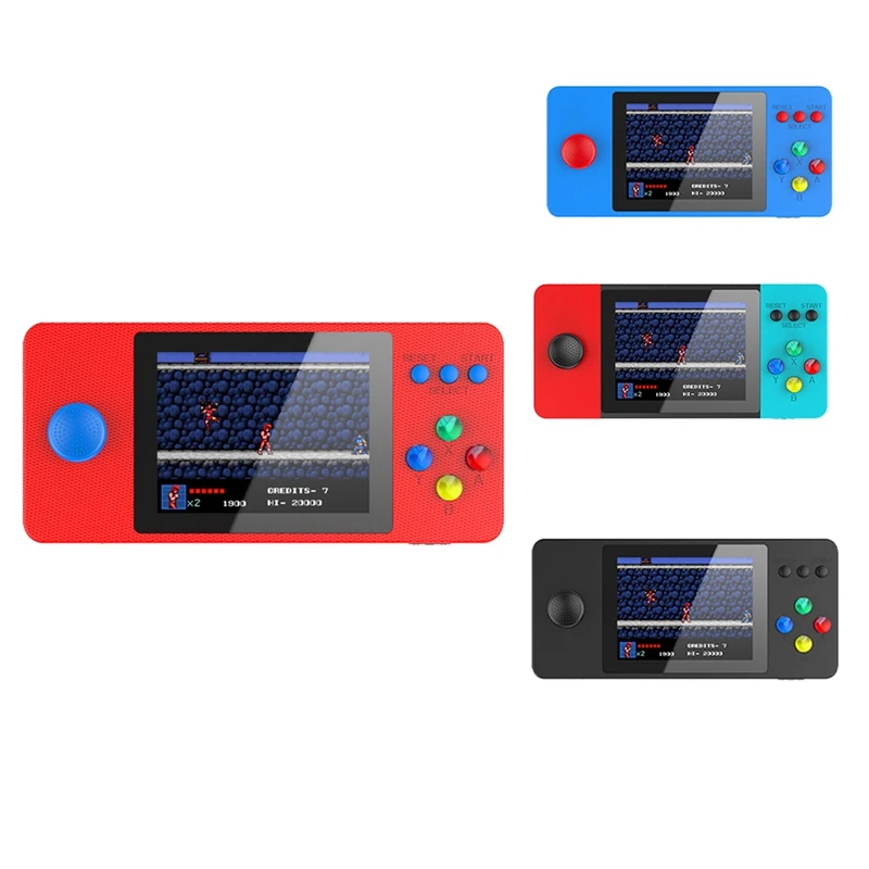 

K9 Portable Handheld Game Player With 2.8 Inch IPS Screen 4GB 500 Free Games Retro Game Console Gift For Kids Easy To Use Blue