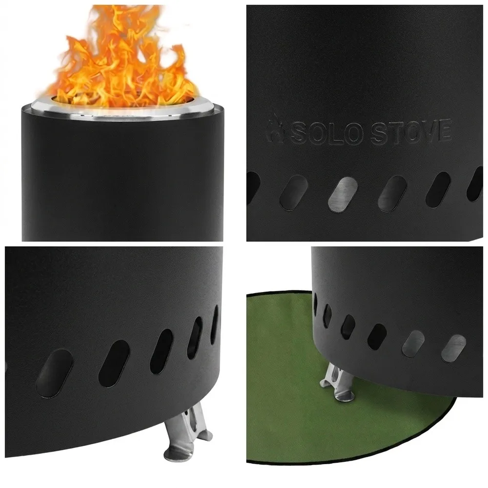48 inch Fireproof Pad 4-Layer Silicone Coated Fiberglass Mat for Grills For Decks Patios Outdoor BBQ Safety Protection