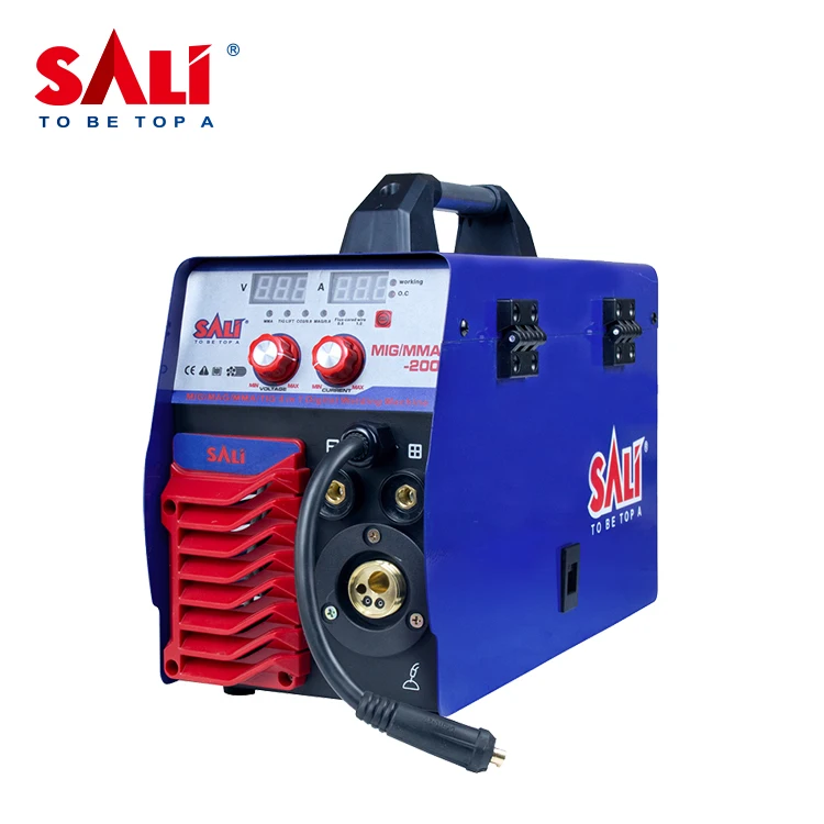 

SALI MIG/MMA-200 CO2 GAS PROTECTION MIG/ MAG/MMA/TIG 4 in 1 Multi-function Mig Welder WELDING MACHINE