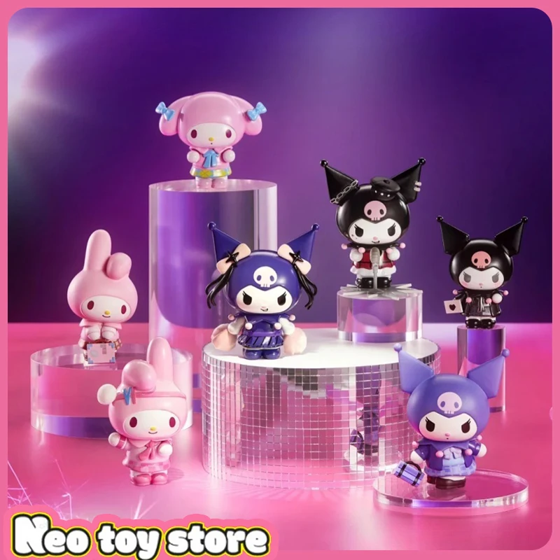 

Оригинальная серия Miniso Sanrio Moving Scene Kulomi слепая коробка загадочная коробка украшения экшн-фигурка милый декоративный подарок для девочки