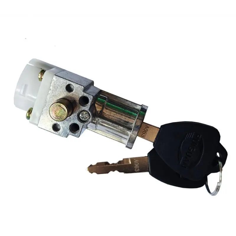 Performance Battery Charger Mini Lock With 2 Keys For Motorcycle E Bike Scooter