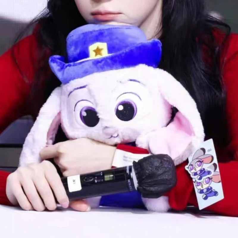 

Genuine Disney Zootopia Series Judi Nick Citizen No. 10 Cross Dressing Sitting Doll Anime Peripheral Plush Toy Birthday Gifts