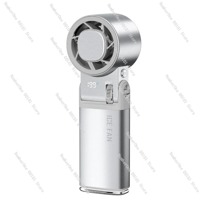 2026 New Neck Hanging Fan Portable Turbo Strong Wind Handheld Mini Air Cooler Cooling Summer Accessory