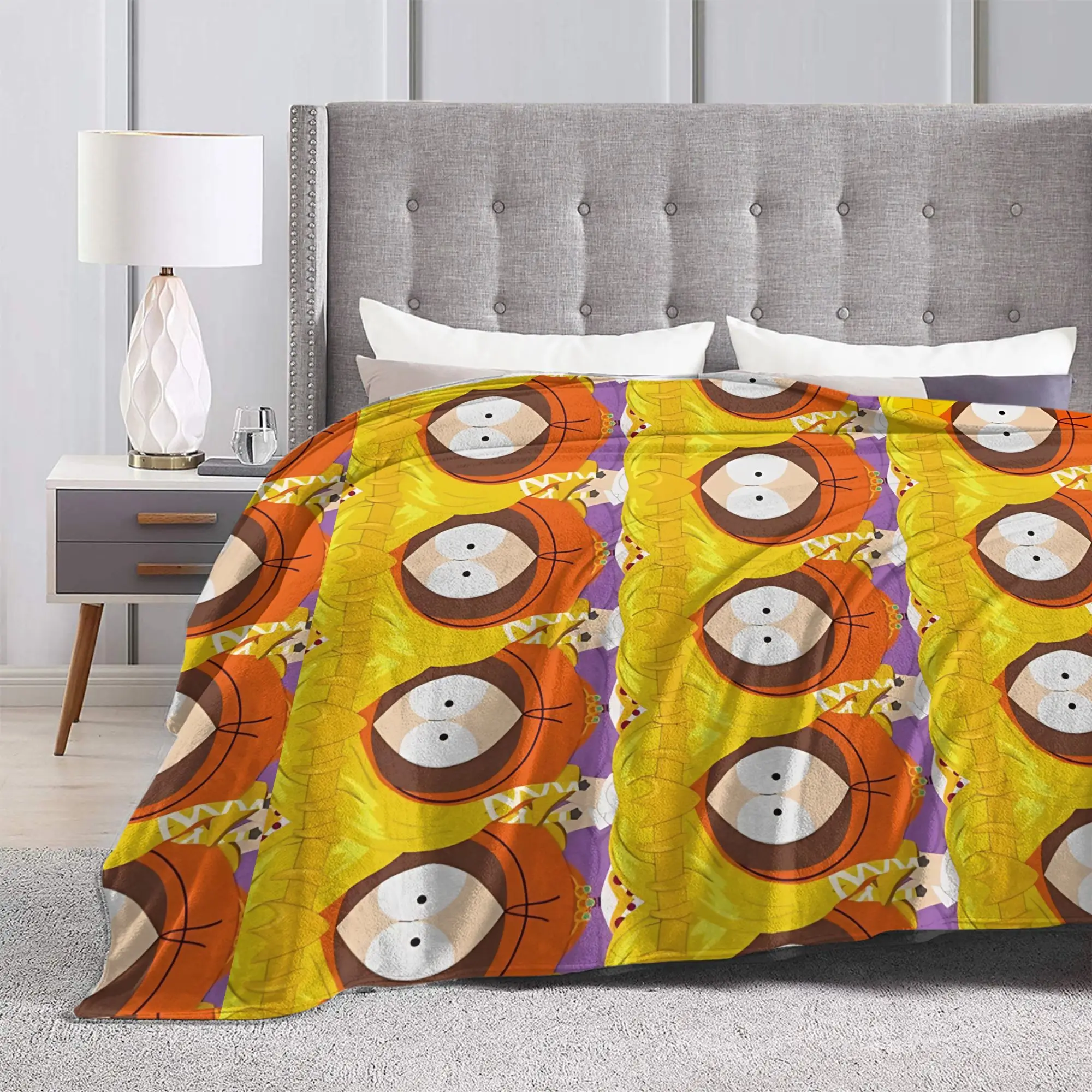 プリンセス・ケニー・サウス・パークス ブランケット ウール ヴィンテージ ソフト スローブランケット ホーム レストラン デコレーション用