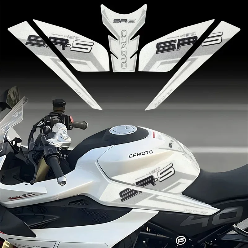 

For cfmoto 450sr-s 450 sr 450SR 450SR-S 2022-2024 3M Motorcycle Fuel Tank Pad Sticker Frosted Protector Decal Accessories