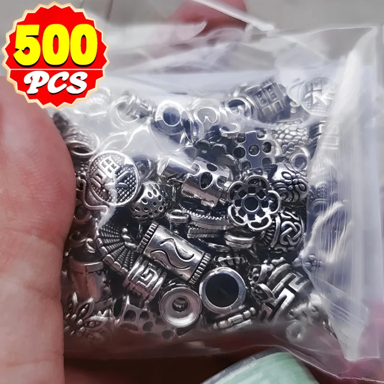 

Mixed Tibetan Silver Color Metal Alloy Loose Spacer Beads lot for Earring Necklace Bracelet Jewelry Making Findings DIY Crafts
