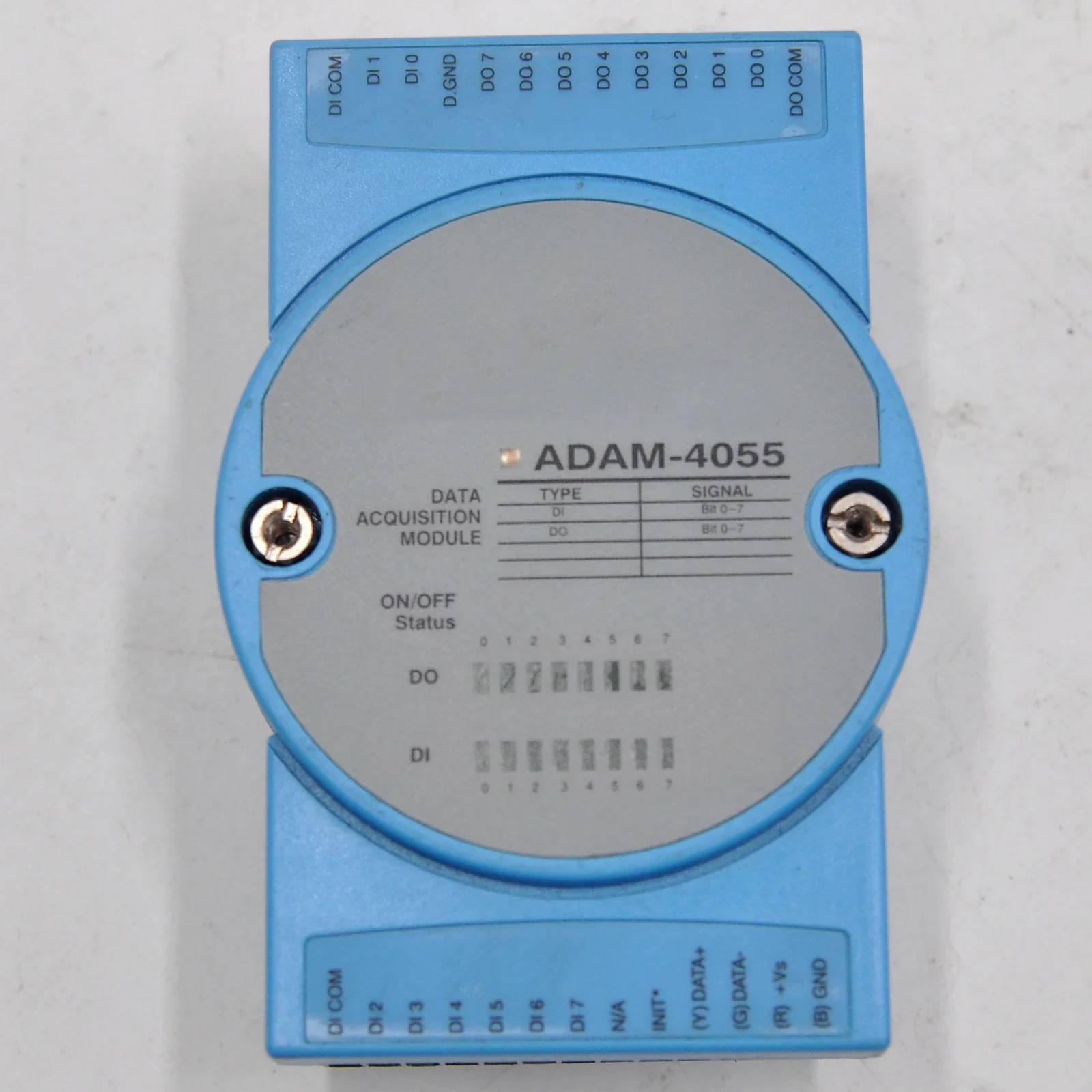 ADAM-4055 16-Channel Isolated Digital Input Module With LED Display Used Free Shipping