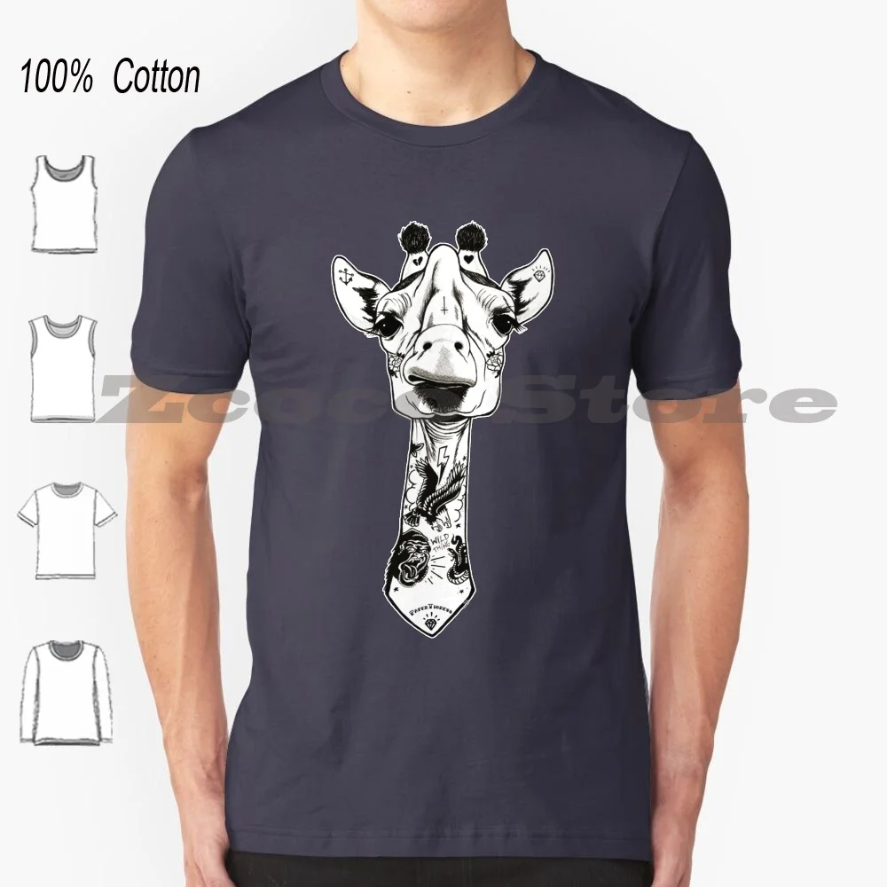 T-Shirt tatoué 100% coton pour hommes et femmes, motif personnalisé, marin Jerry, vieux tatouage traditionnel, animaux sauvages, foudre, faune