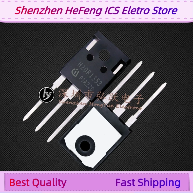 10PCS -20PCS H20R1353 IHW20N135R3 TO-247  1350V 20A   Fast Shipping Quality Quick Delivery