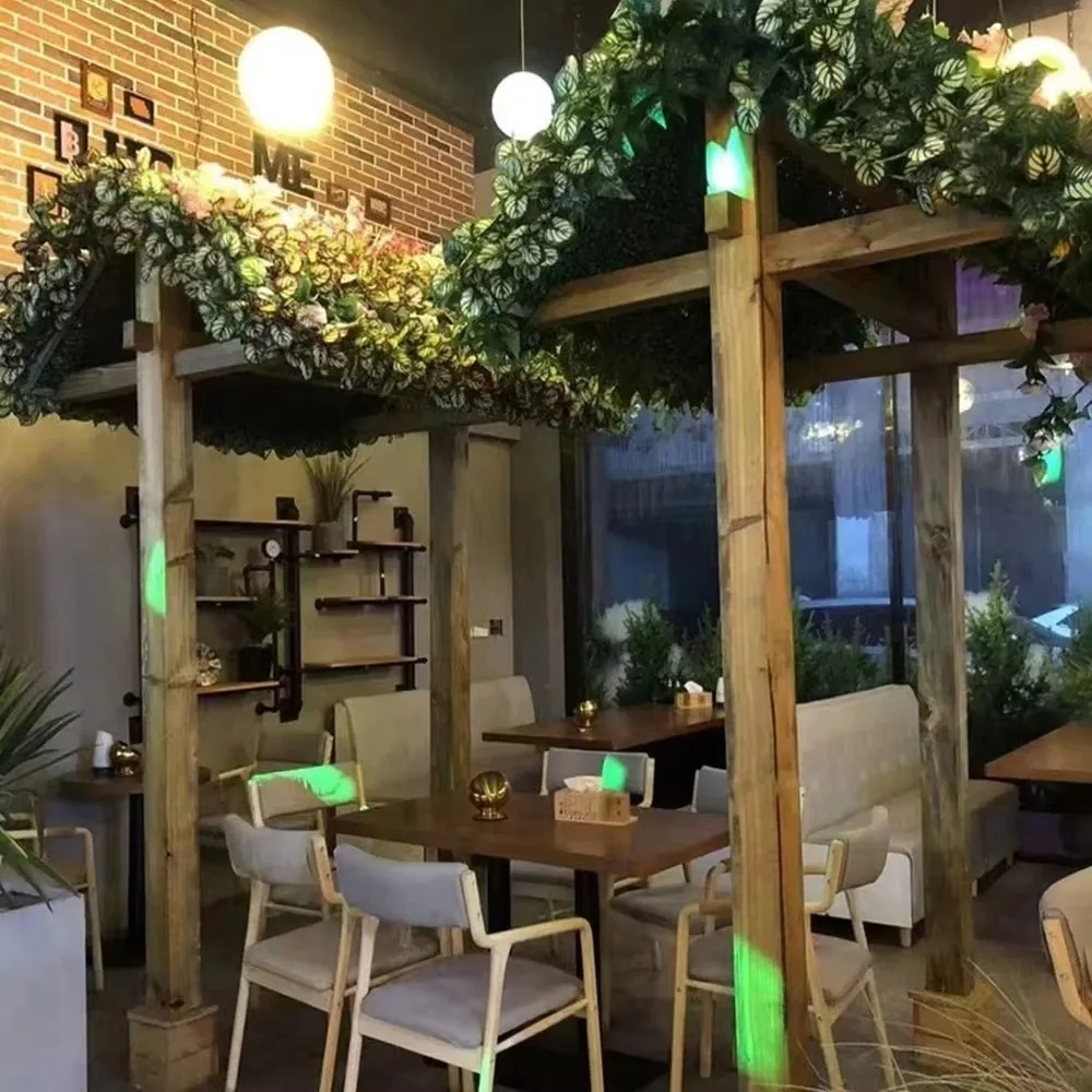 DIY Artificial Plant Wall Panel Flower 75x25cm Artificial Eucalyptus Carpet Durable UV Protection Fake Green Grass Mat Wedding