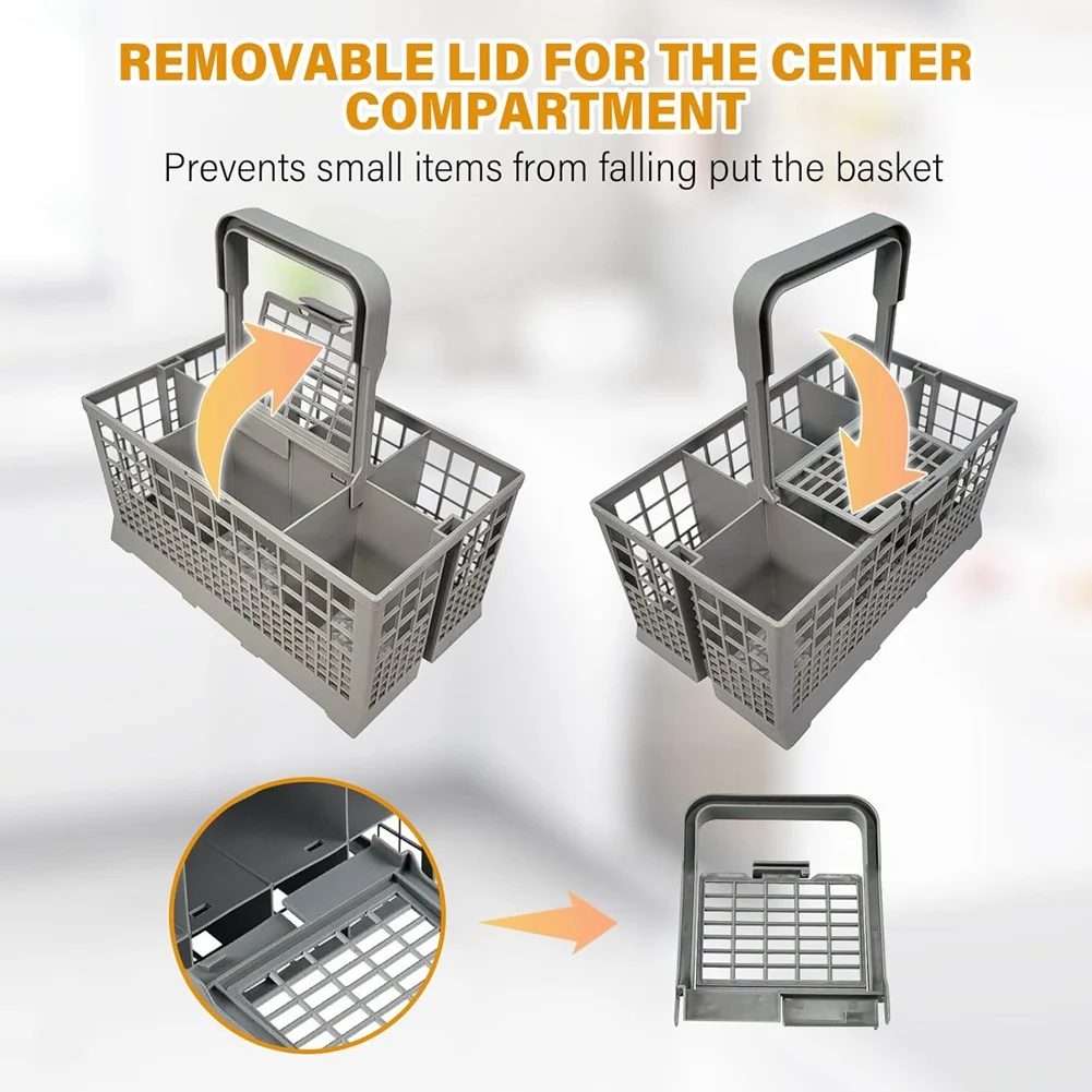 A24I Dishwasher Silverware Cutlery Basket (9.64 X 5.31 X 5 Inches) for , , , , ,
