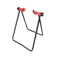 Road Bike Floor Stand Foldable Bike Repair Rack Parking Stand Holder Standing Bike Bracket Maintenance Rack
