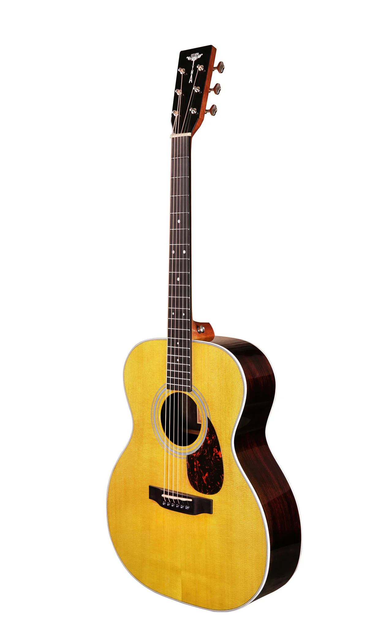 TF28 TFC28 40 Inch All Solid Acoustic Guitar OM Body Cutaway 3A Torrefied Spruce 3A Rosewood Fingerstyle Folk Guitar Padded Bag