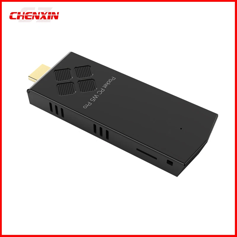 W5 Pro كمبيوتر صغير T5B TV Stick Win10 Linux Intel Z8350 رباعي النواة BT4.0 WIFI5 سطح مكتب صغير 4G/8G ROM 64G/128G ROM USB Pocket PC #6