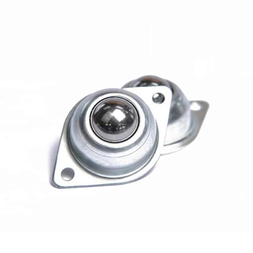 6Pcs 5/8Inch 15.8mm Roller Ball Transfer Bearings Ball Transfer Unit Bearing Conveyor Roller Wheel Load 15Kg CY-15A