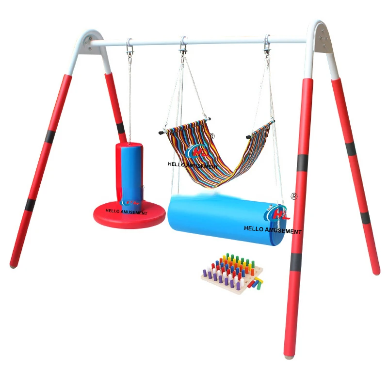 Indoor Swing Balance Game Indoor Soft Playground Sensory Toys Toddler Sensory Game Playground Indoor Equipment