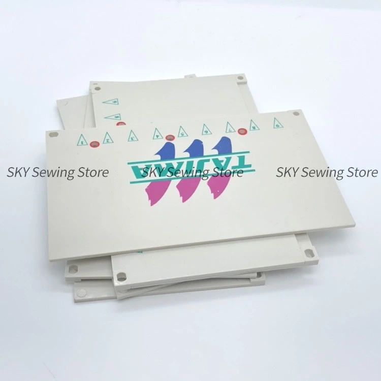 Tajima Embroidery Machine 6 9 12-Pin Plastic Baffle Lower Panel Clamping Assembly Trademark Board Needle Rod Baffle High Speed