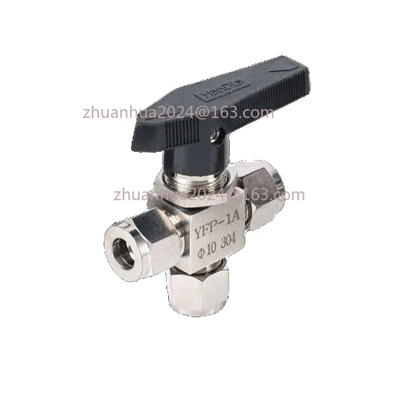 YFP-1A مقاومة الأحماض 304 316 الفولاذ المقاوم للصدأ 3 طريقة الكرة صمام 6 8 10 12 14 16 18 مللي متر 1/8 1/4 3/8 1/2 أنبوب صمام اغلاق