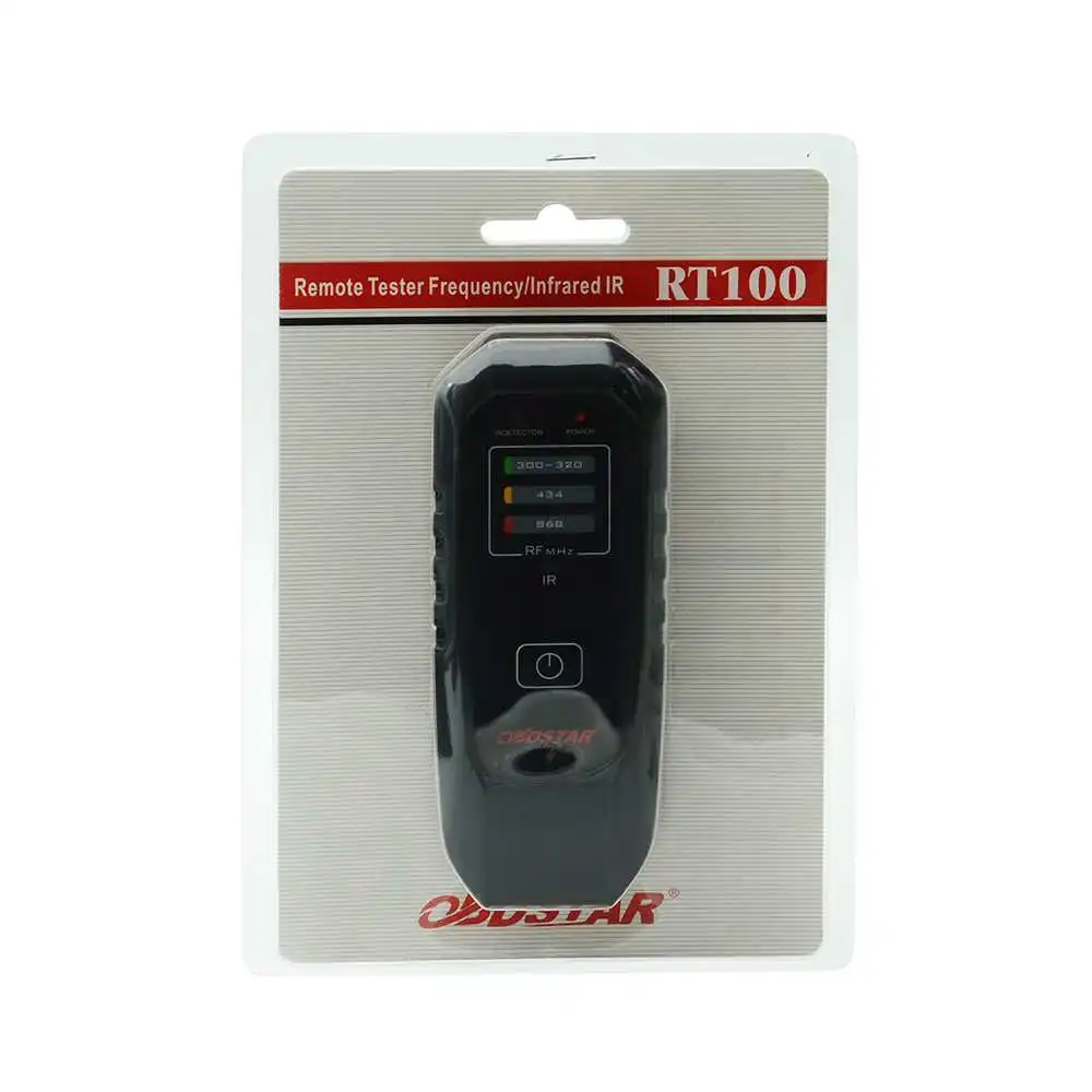 OBDSTAR RT100 Plastic Car Key Frequency Tester Infrared Remote Key Frequency Code Reader