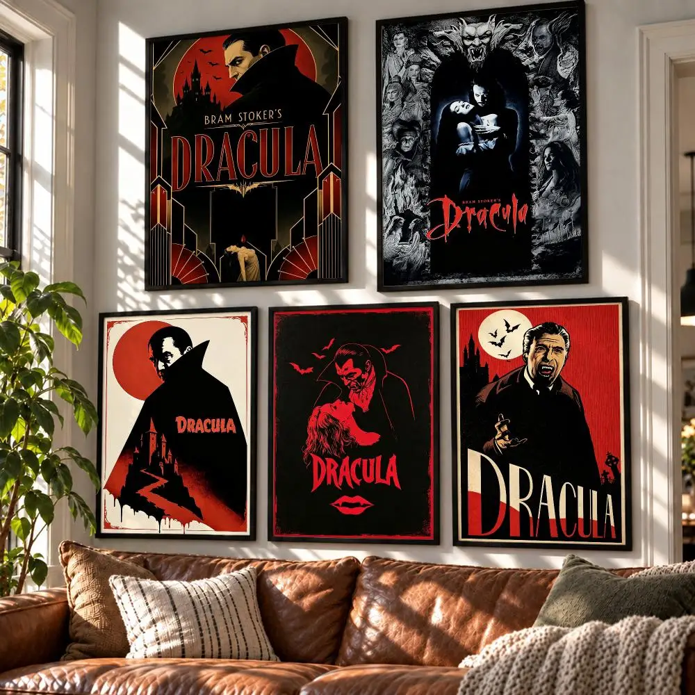 movie Dracula Poster HD Poster Self Adhesive Waterproof Wall Art Print Bedroom Living Room Modern Decor Gift