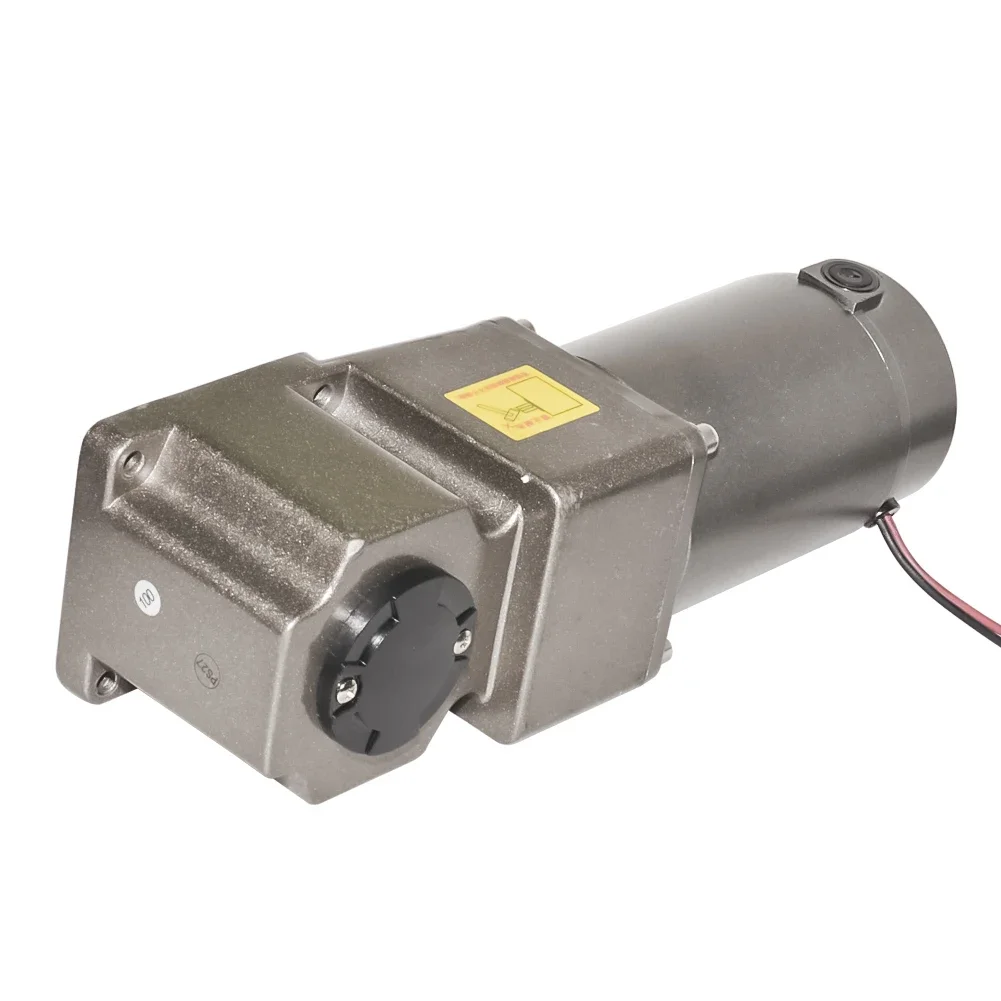 12V/24V/90V 120W DC Worm Gear Motor with 3-300 Speed Ratio Options for Industrial Machinery