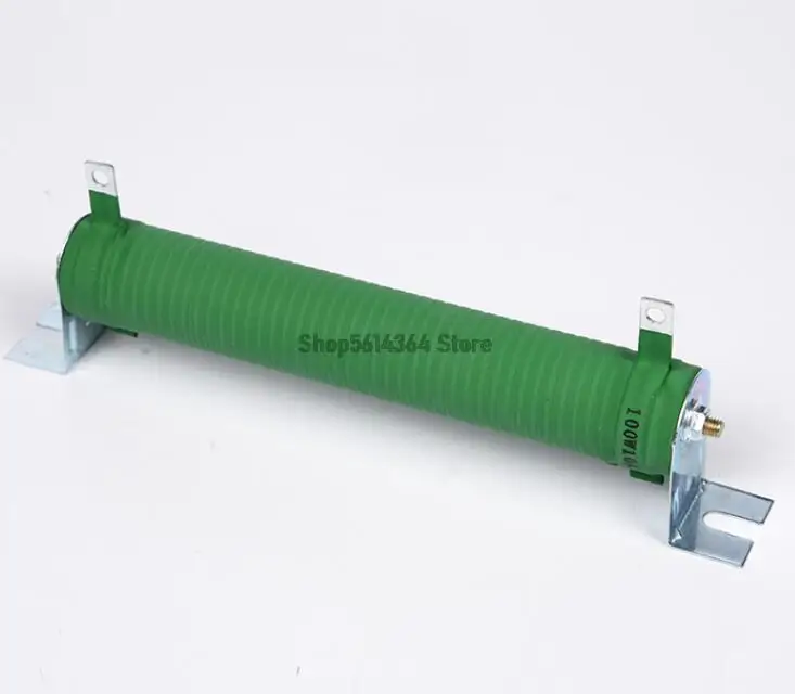 200W 300W 5R/10R/20R/30R/50R/100R/200R/500R/1KR Wire Wound Tubular Resistor Tube-Type Variable +/-5% Tolerance 1PC