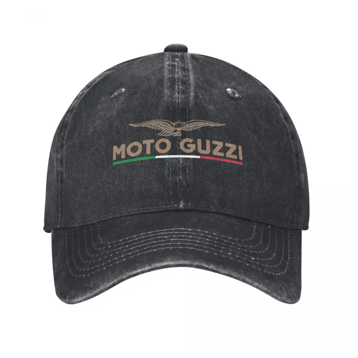 

Guzzi Motorcycles Moto Eagle Logo Baseball Cap Vintage Distressed Washed Headwear for Men Women Outdoor Running Golf Hats Cap