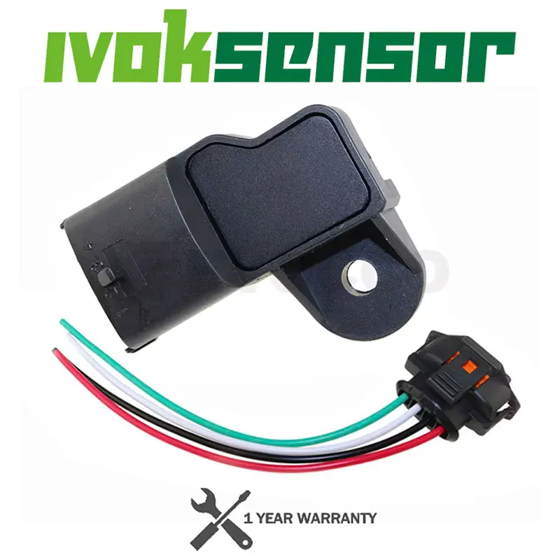 MAP Sensor For FIAT FIORINO GRANDE PUNTO IDEA LINEA PALIO PANDA QUBO UNO STRADA STILO SEICENTO 1.0 1.1 1.2 1.4 1.8 1.9 55209037
