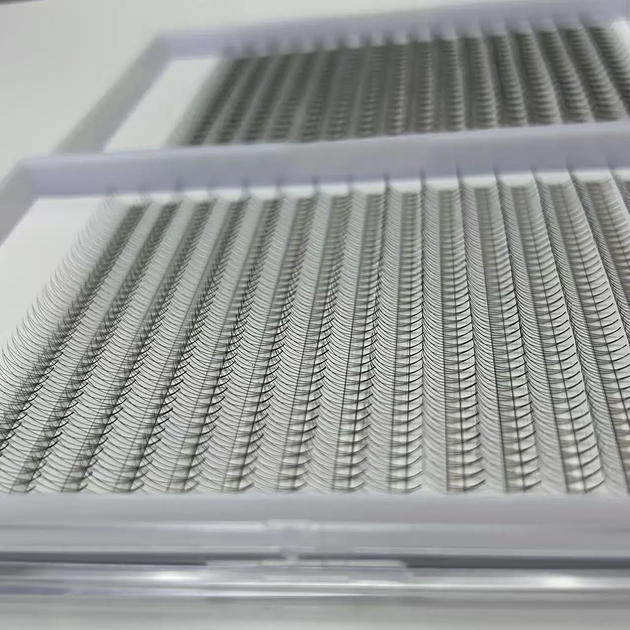 5 Trays 320 Fans Russia Volume Eyelashes Premade Fans 0.07mm Pointy Base C D Curl 3D 4D 5D 6D 7D 8D 10D Premade fan Lashes