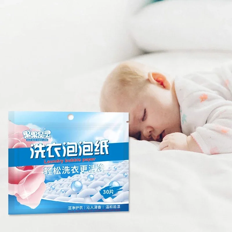 Portable Household Laundry Tablets clothing laundries soap Deep Cleaning Detergent Anti-String Mixing Color Laundry Soaps