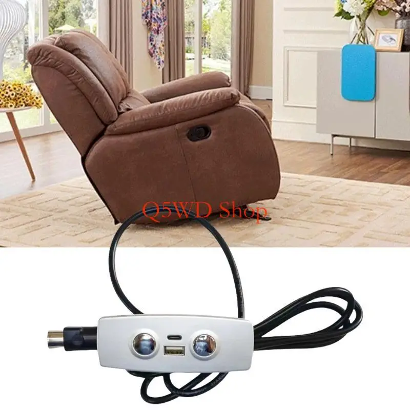 Q5WD Electric Sofa Recliner 2 Button Hand Control Switches Chair Lift Controller