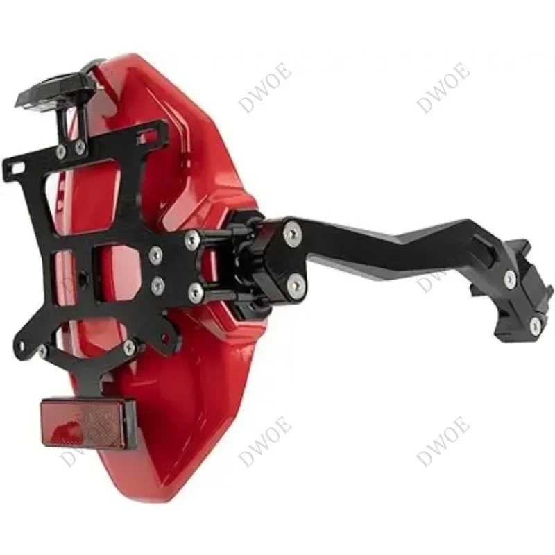 Guardabarros de motocicleta con/sin soporte de placa de matrícula, protección contra salpicaduras de rueda para HONDA CB650R, CB650F, CBR650R, CBR650F