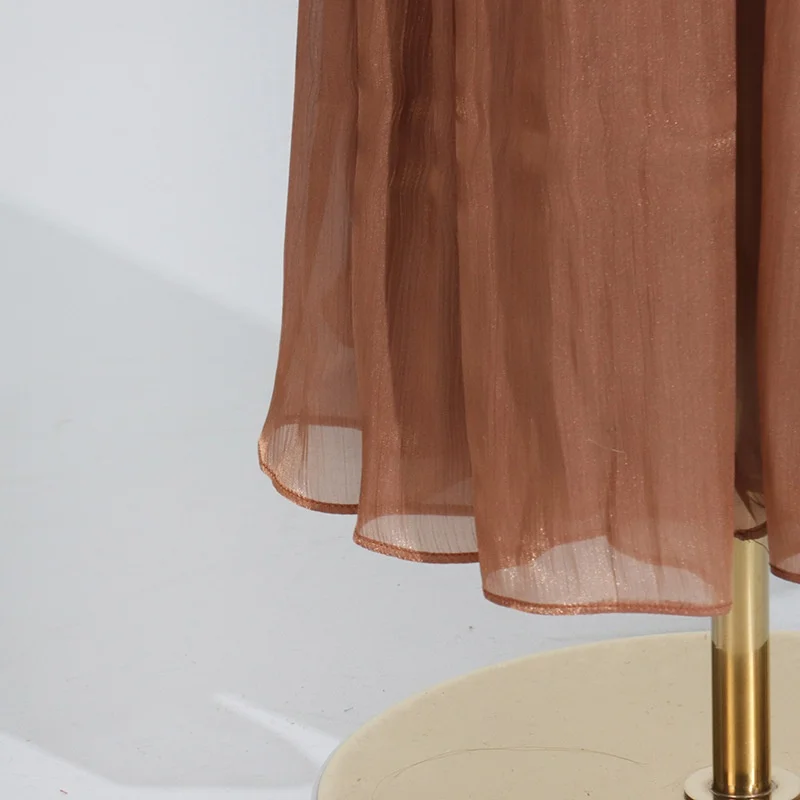 فستان أنيق مطوي ملابس الخريف للنساء بأكمام تشبه جناح الخفّاش فساتين طويلة بدون ظهر للسهرات والحفلات الراقصة فستان الحفلات والنوادي رداء نسائي