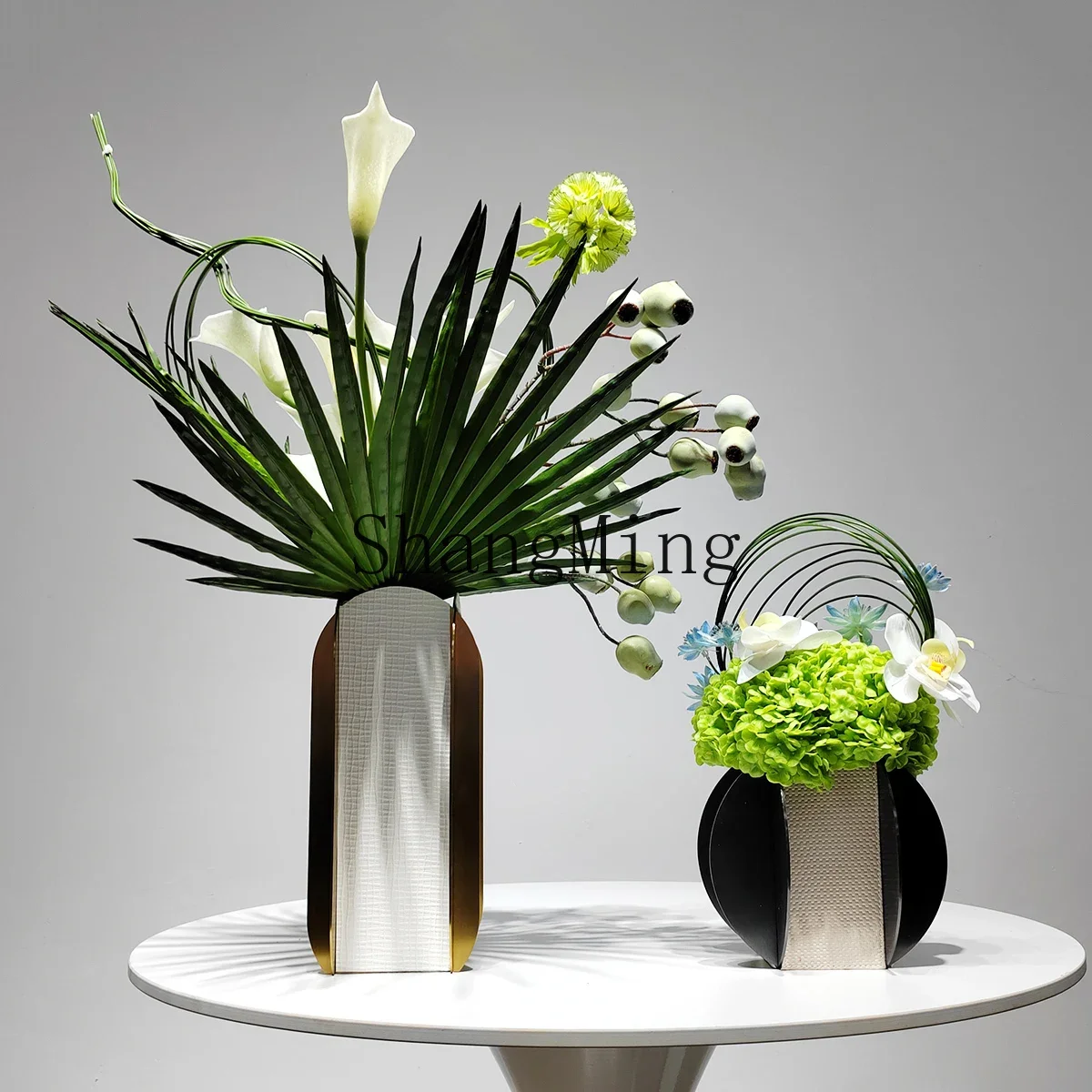 CL light luxury simulated flower  dining table living room TV hotel front desk soft decoration fake flower decoration