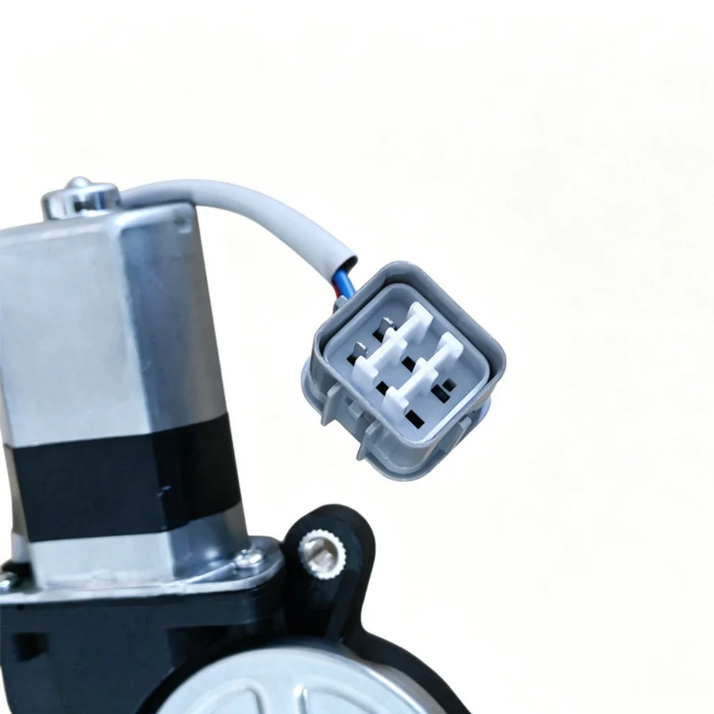 Car Door Window Motor Power Window Motor Reliable Performance Compact Structure Auto Window Parts Black Sliver