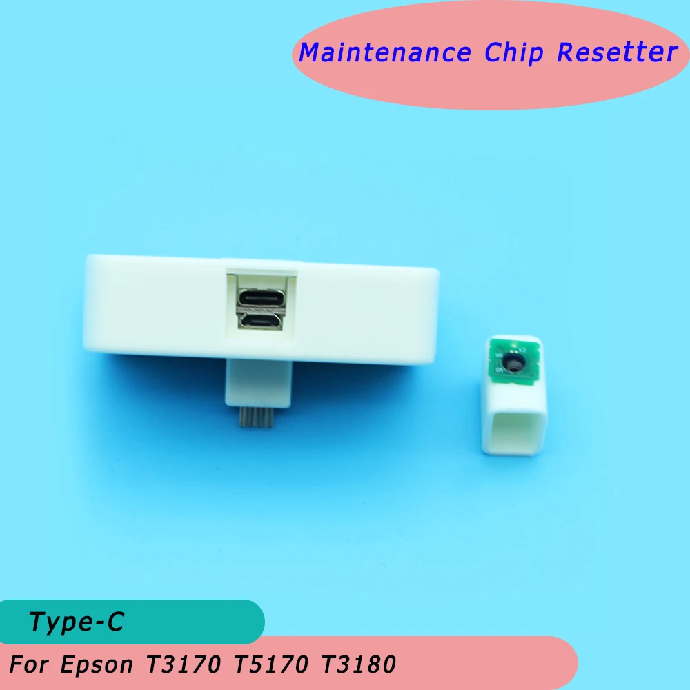 Imagem -02 - Manutenção Chip Resetter para Epson Waste Ink Box Cartucho de Tanque Sc13mb C13s210057 F570 F571 T3170 T5170 T3180