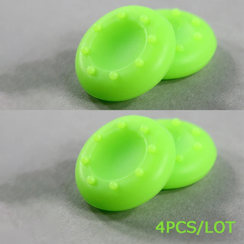 YuXi 4 шт. силиконовые ручки для большого пальца для Xbox 360 Xbox One геймпад для PS5 PS4 Pro Slim для контроллера PS3 чехол для джойстика