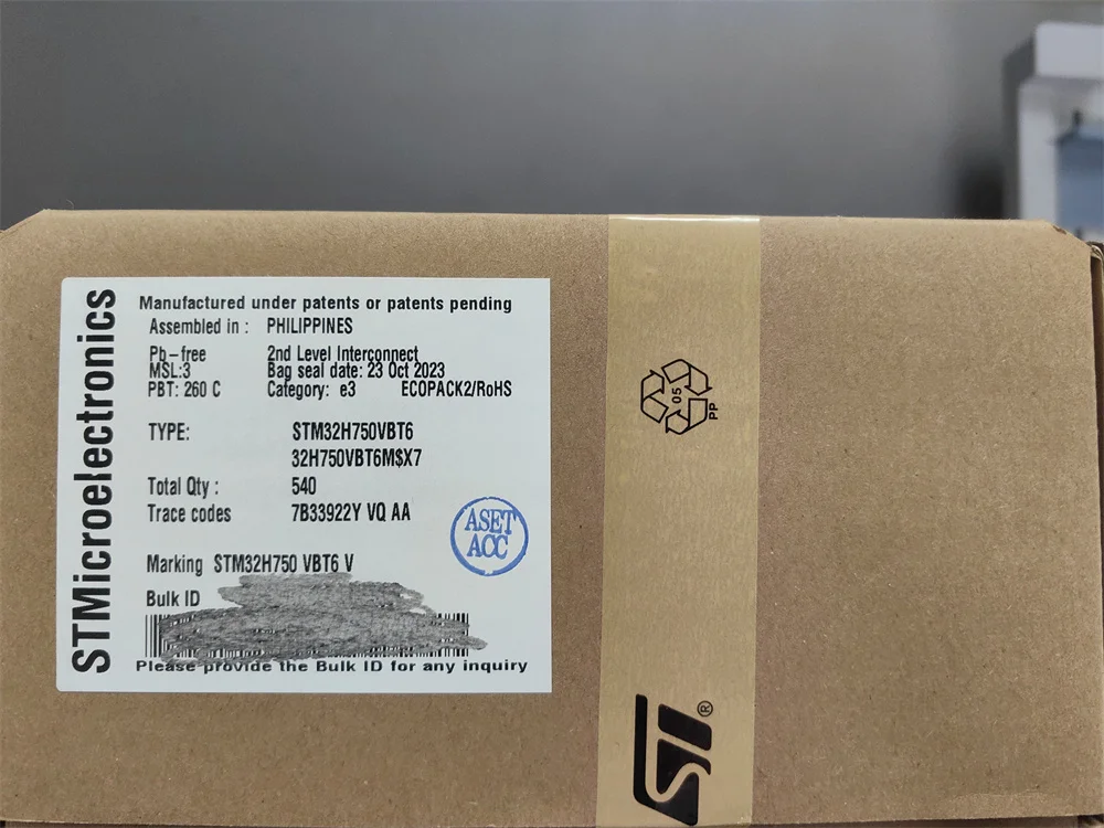 Capa protetora STM32H750VBT6