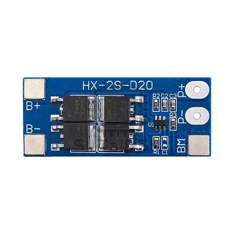 1 ~ 10 قطعة 2S 7.4 فولت 18650 بطارية ليثيوم لوح حماية وحدة 8.4 فولت بطارية 13A العمل الحالي 20A الحد الحالي HX-2S-D20