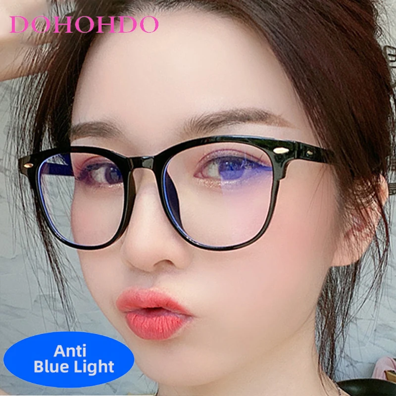 

Classic Retro Fashion Square Anti Blue Light Glasses New Luxury Brand Designer Eyeglasses Men Women For Computer Use Lentes Очки