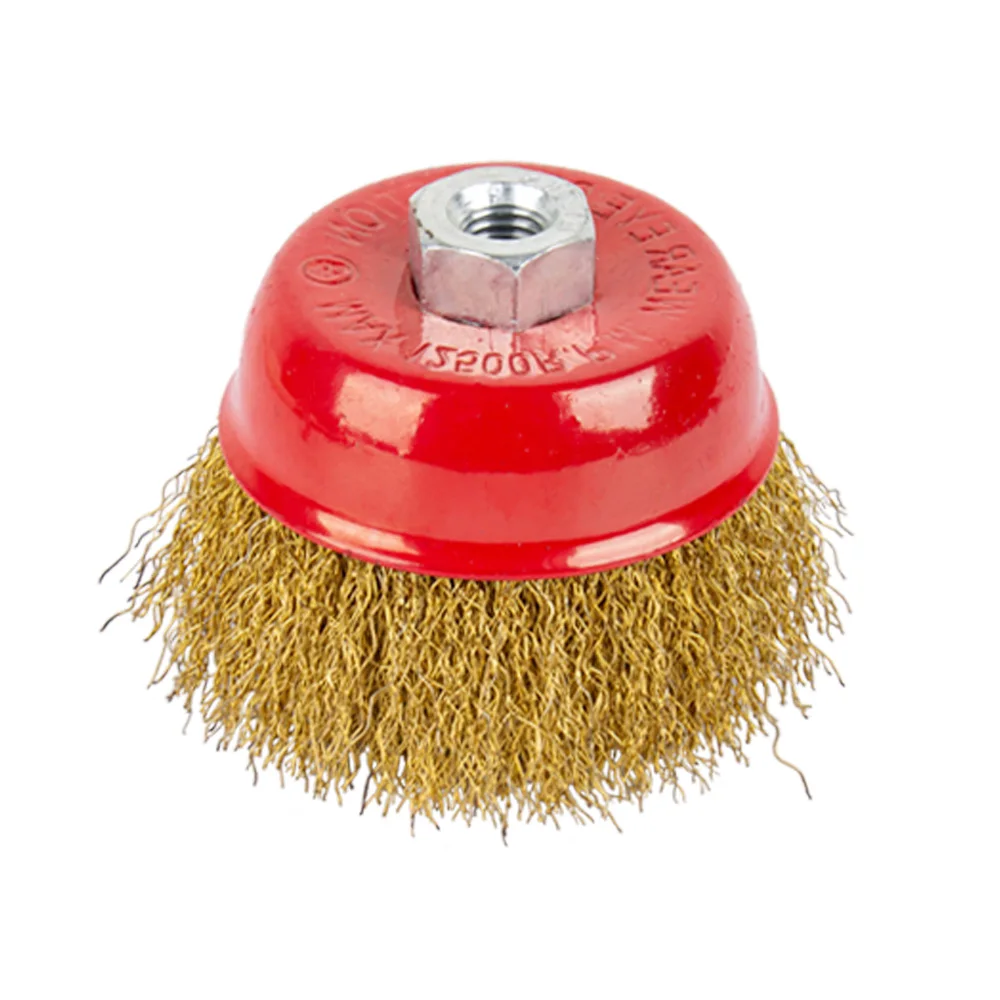3 Inch 75mm Steel Wire Wheel Cup Brush For Angle Grinder Abrasive Polishing Cleaning Paints Tools Abrasive Tools Parts