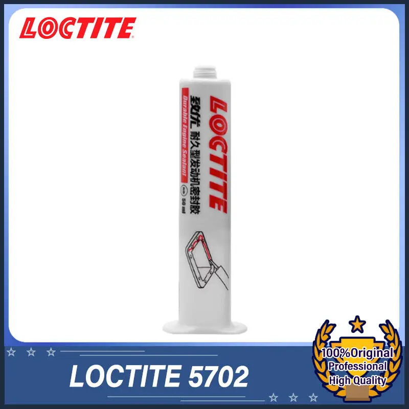 LOCTITE SI 5702-Mastic plat, 50ml, transparent, durabilité, huile, eau