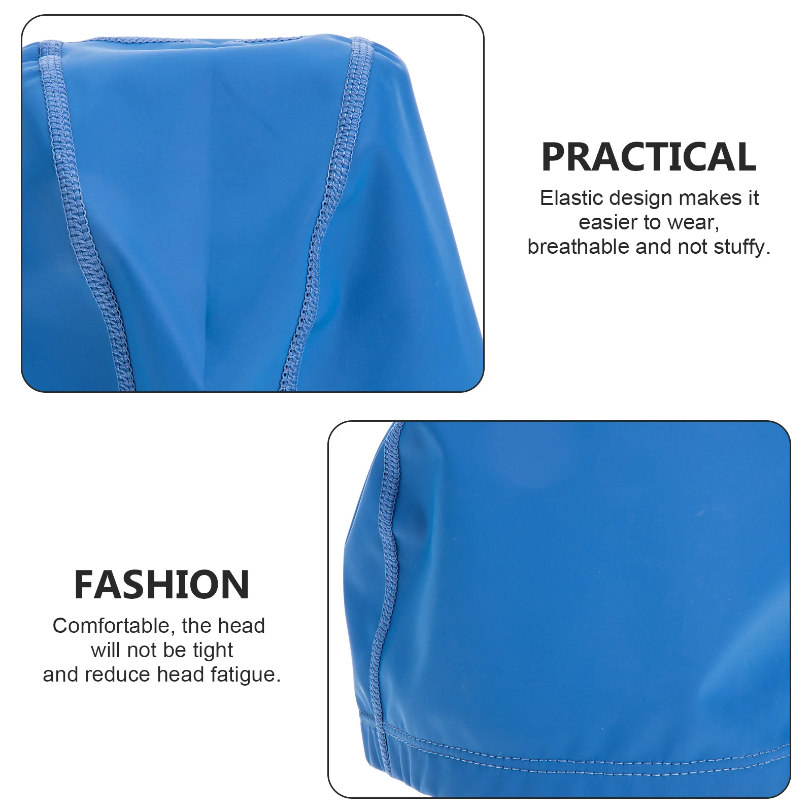 

Waterproof Swimming Hat Professional Adult Elastic Lightweight Durable Swim Accessory Comfortable Swim Hat Swimmer Supply