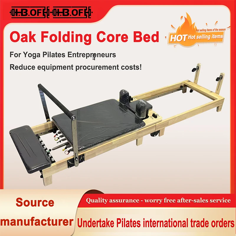 

Pilates Foldable Core Bed Commercial Pilates Bed Home Pilates Large Equipment Sliding Bed Pilates Foldable Bed
